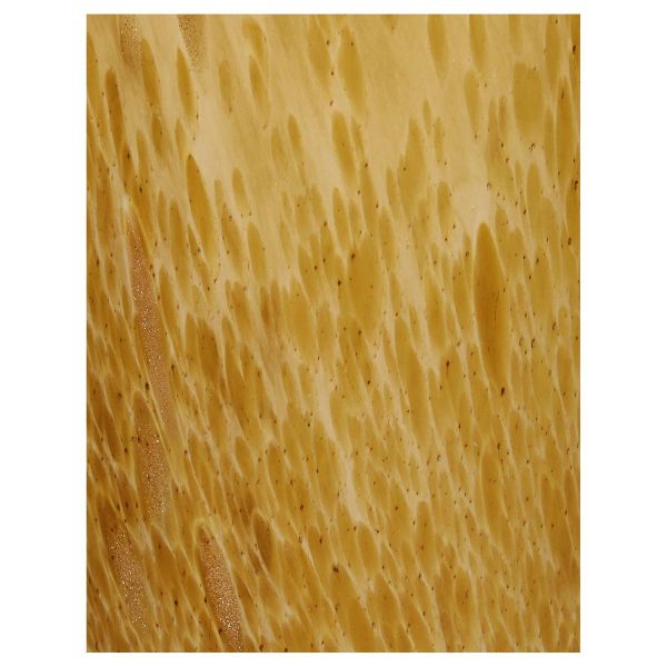 Βάζο  Κίτρινο Γυαλί 11.5x11.5x31.5cm - Image 3