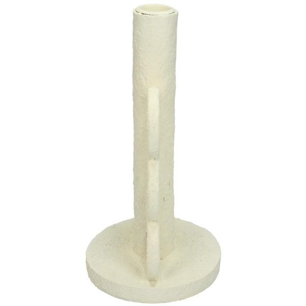 Κηροπήγιο  Λευκό Polyresin 11x11x16cm - Image 2