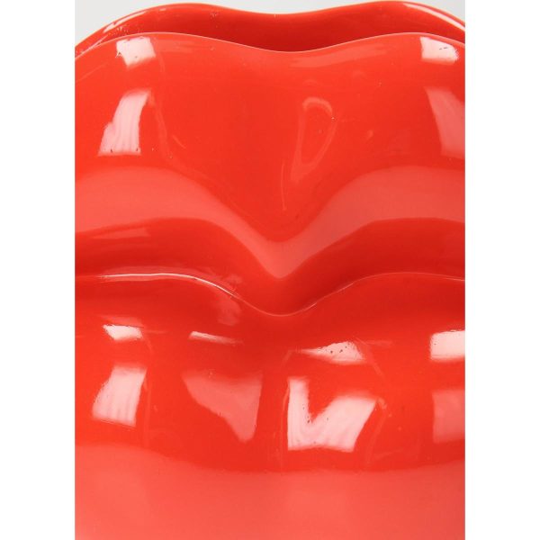 Κασπώ  Χείλη Κόκκινο Polyresin 37.3x14.2x17cm - Image 4
