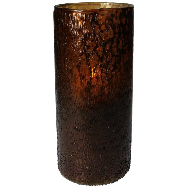 Κηροπήγιο  Amber Γυαλί 12x12x20cm - Image 2