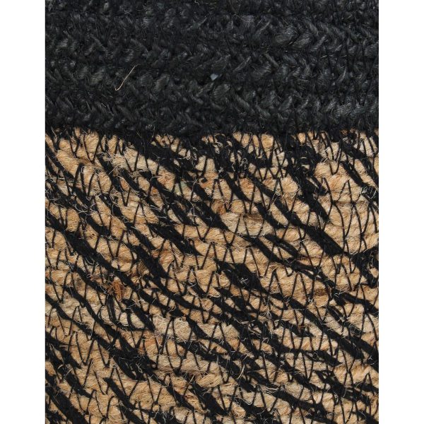 Κασπώ  Μαύρο Γιούτα 21x21x15cm Σετ 5Τμχ - Image 4