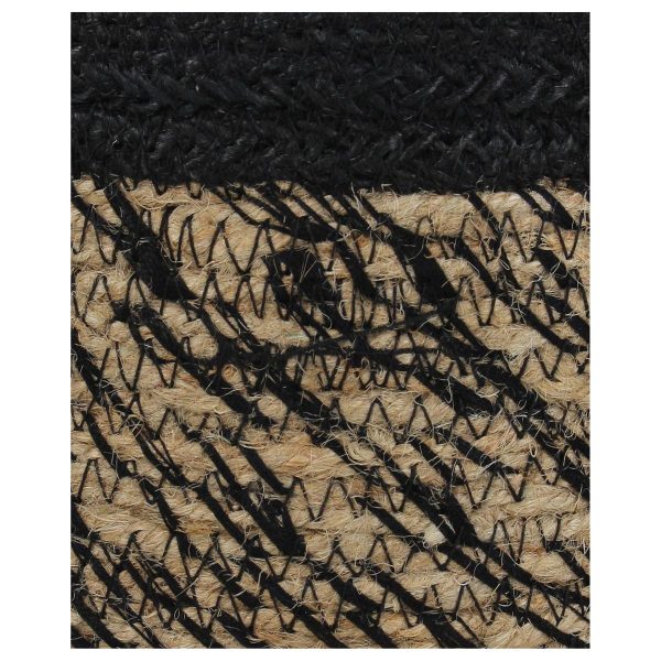 Κασπώ  Μαύρο Γιούτα 25x25x15cm Σετ 3Τμχ - Image 4