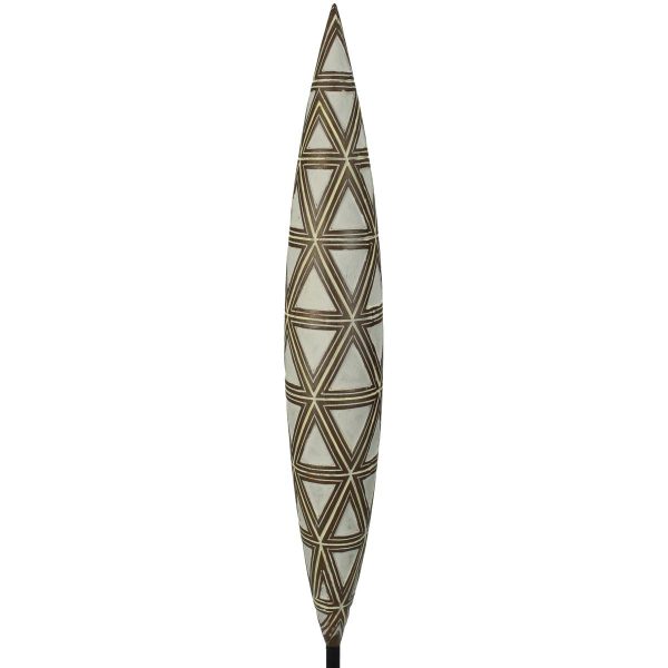Διακοσμητικό  Tribal Καφέ Polyresin 10X10X45cm - Image 2