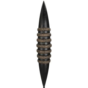 Διακοσμητικό  Tribal Μαύρο Polyresin 10x10x55cm