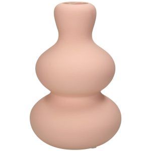 Βάζο  Ροζ Δολομίτης 13.5×13.5×20.4cm