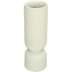 Βάζο  Ιβουάρ Polyresin 6.5×6.5×18.7cm
