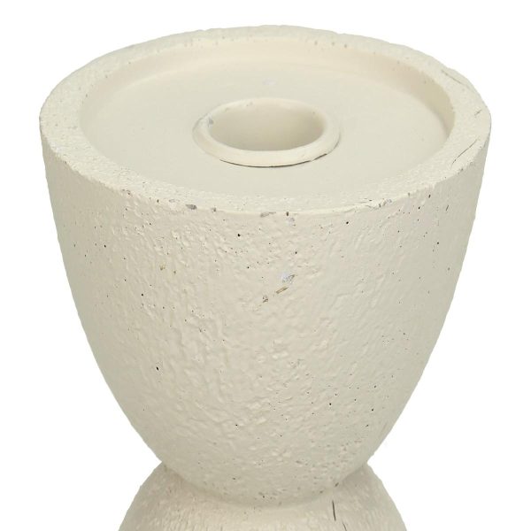 Κηροπήγιο  Στολίδι Ιβουάρ Polyresin 11x11x15cm - Image 3