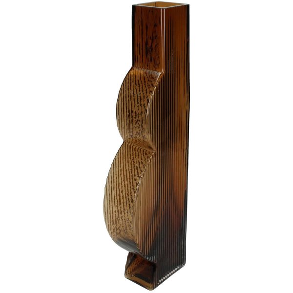 Βάζο  Φυσικό Γυαλί 10x5x34.5cm - Image 2