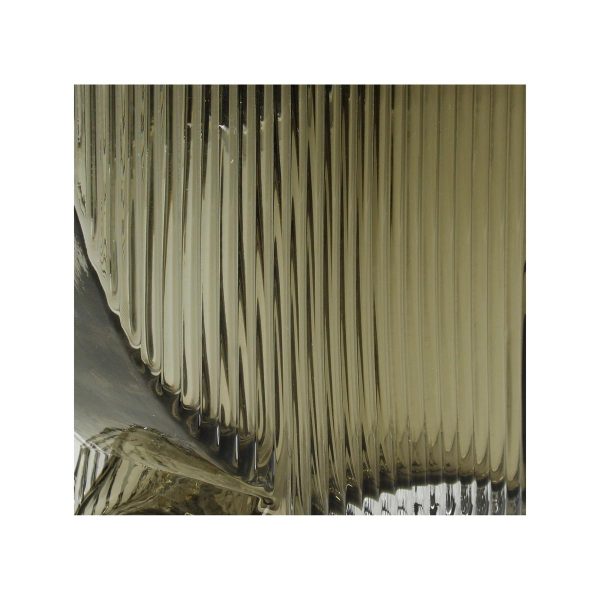 Βάζο  Καφέ Γυαλί 12x6x20cm - Image 4