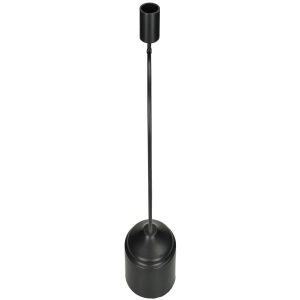 Κηροπήγιο  Μαύρο Μέταλλο 13×8.5x36cm