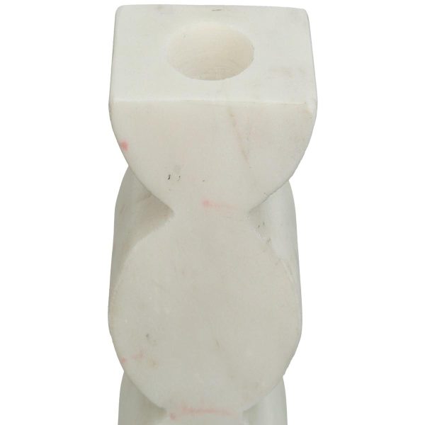Κηροπήγιο  Λευκό Μάρμαρο 5x4x15.5cm - Image 4