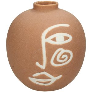 Βάζο  Φυσικό Κεραμικό 15.5×15.5×16.2cm