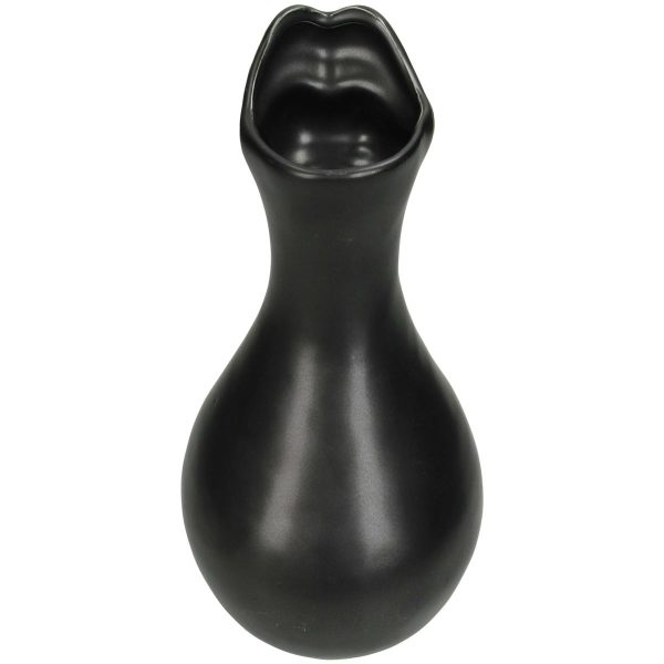 Βάζο  Μαύρο Κεραμικό 15x13.5x20cm - Image 3
