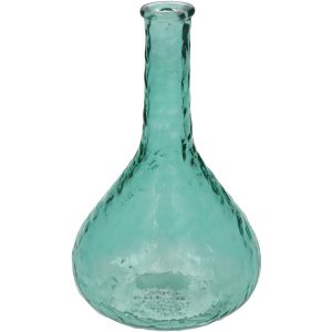 Βάζο  Πετρόλ Ανακυκλωμένο Γυαλί 12.7×12.7×20.3cm