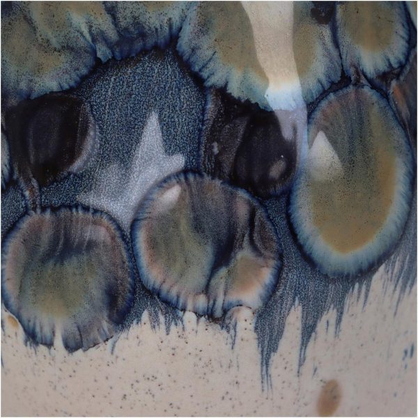 Βάζο  Μπλε Κεραμικό 13.5x11.5x19cm - Image 4