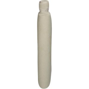 Βάζο  Εκρού Κεραμικό 13×5.7x35cm