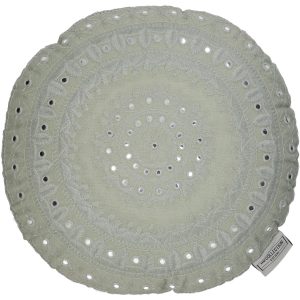 Μαξιλάρι  Καθρέπτης Εκρού Βαμβακερό 37x37cm
