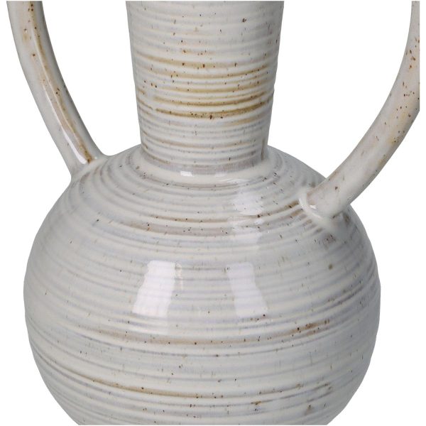Βάζο  Μπεζ Κεραμικό 14.5x11x23.6cm - Image 4