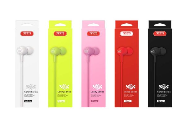 XO S6 Candy Handsfree Ρόζ - Image 5